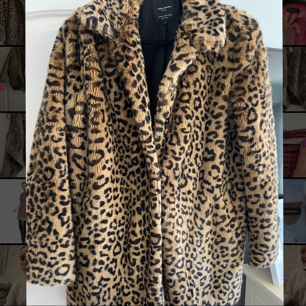 Zara leopard jacket